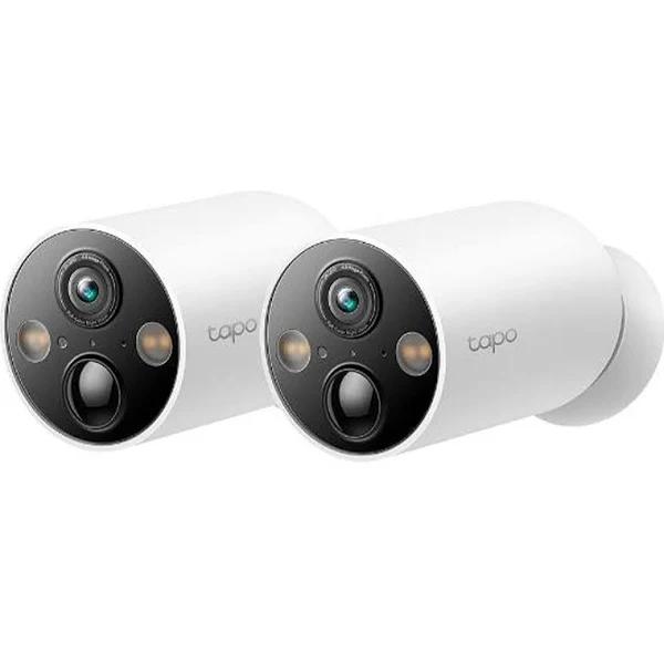 TP Link - Tapo C425 2K Smart Wire-Free Security Camera System - 2 Pack