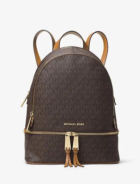 Michael Michael Kors Rhea Zip Medium Backpack - Brown