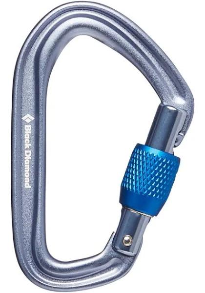 Black Diamond HotForge Screwgate Carabiner - Grey