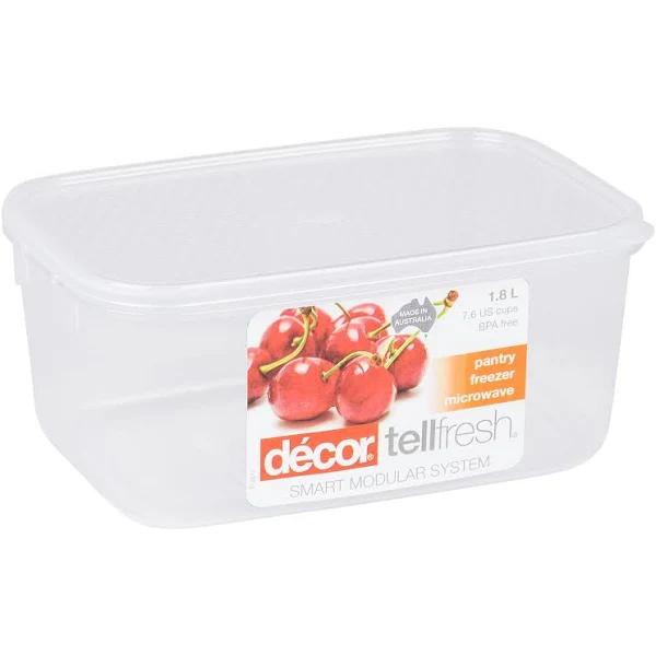 Decor Tellfresh Oblong Storer 1.8 L