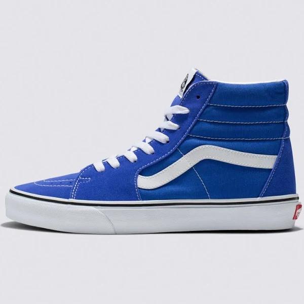 Vans Unisex Sk8-Hi Top Sneakers Colour Theory Dazzling Blue Size 13