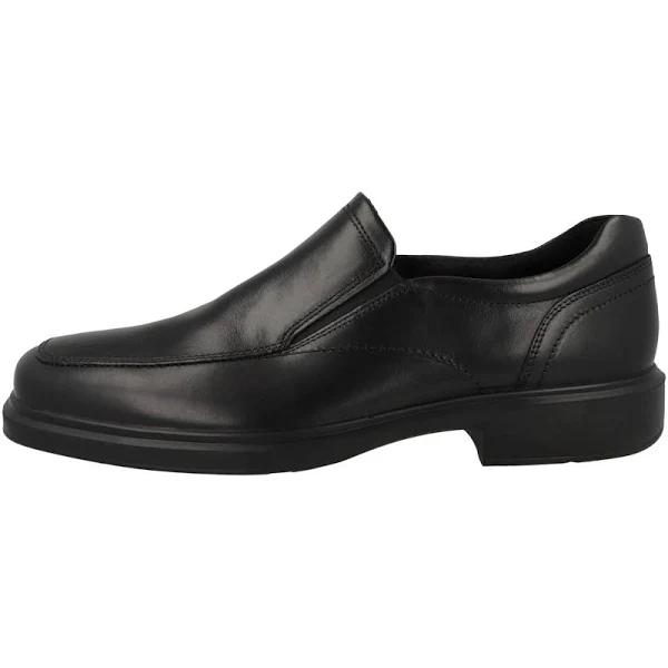 ECCO Helsinki 2 500154-01001 Black Leather 42 EU Mens Slip On Shoes