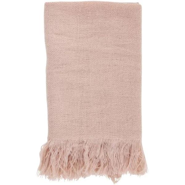 Habitat Imitation Mohair Throw Blush 127x152cm Throw