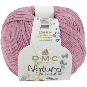 DMC Natura Yarn, 100 Percent Cotton, Geranium N52