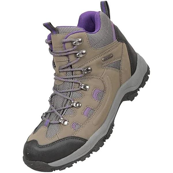 Mountain Warehouse Womens/Ladies Adventurer Waterproof Walking Boots Dark Grey 4 UK Mixed Womens Walking Boots