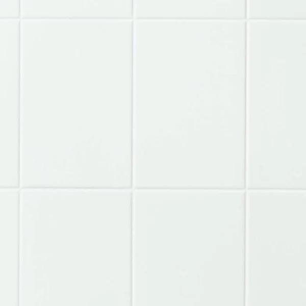 Wall Art 2400 x 1200 x 3mm Designer White Tile Wet Area Wall / Shower Panel