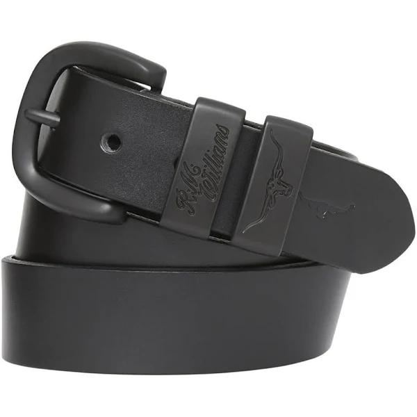 RM Williams Drover Belt Black/Black-42