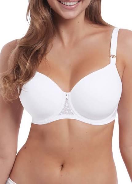 Freya Starlight Underwired Moulded Balcony T-Shirt Bra - White - 16DD White