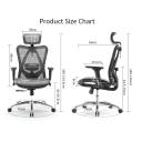 Sihoo M57 Ergonomic Office Chair, Computer Chair Desk Chair High Back Chair Breathable,3D Armrest and Lumbar Support - Amazingooh Wholesale Grey