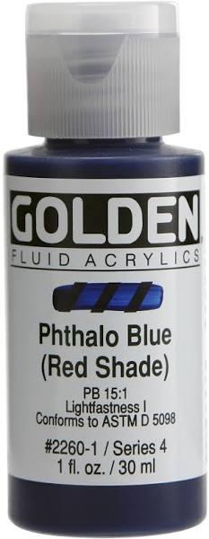 Golden Fluid Acrylic 30ml Phthalo Blue Red Shade