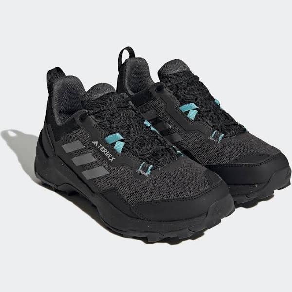 Adidas Terrex AX4 Primegreen Shoes Black Grey Light Blue Women - 42