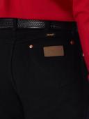 Wrangler Mens Cowboy Original Fit Jean Shadow Black Rigid - Leg Length 32" Waist 38"