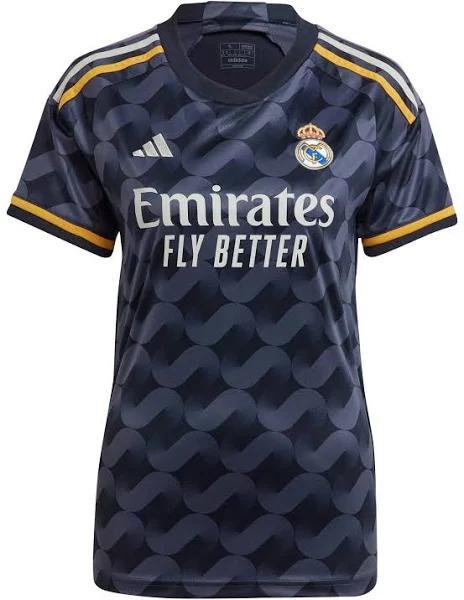 Adidas Real Madrid 2023/24 Away Shirt Women's - Legend Ink - XXL