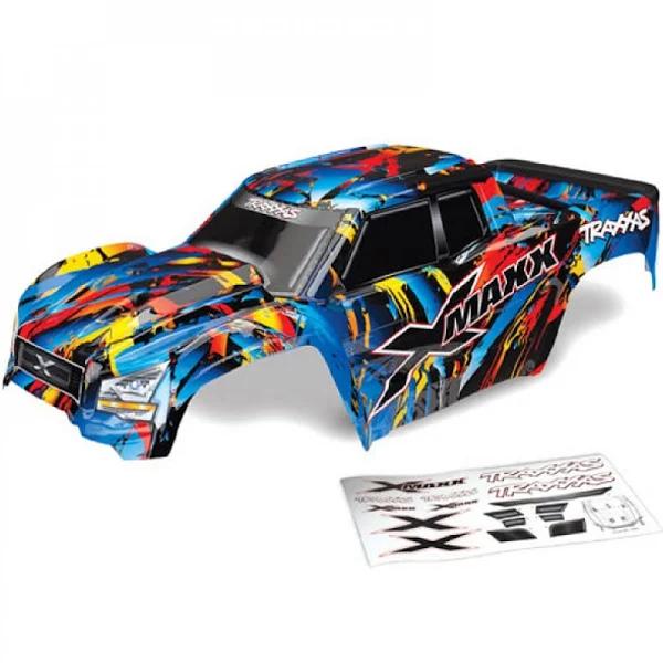 Traxxas Body, X-Maxx, Rock N' Roll (painted, Decals Applied)