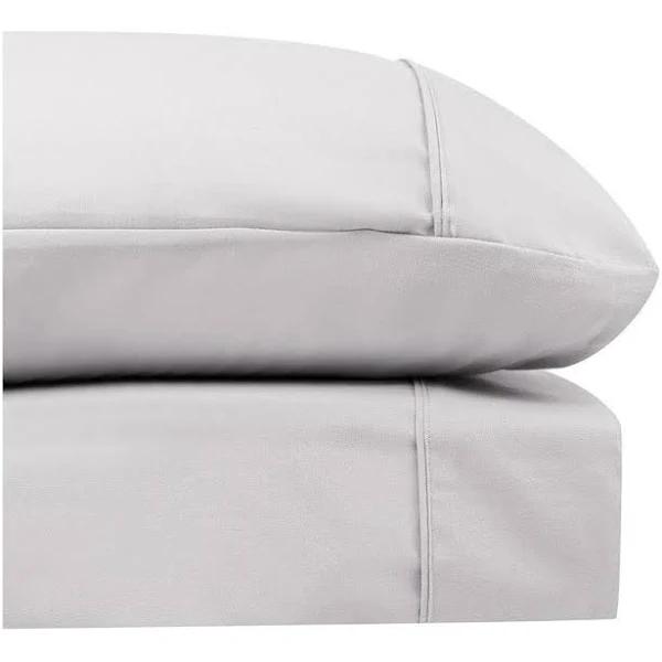 Micro Thermal Flannelette Sheet Set by Odyssey-Living (White / King)