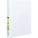 J.Burrows Recycled Insert Binder A4 4 D-Ring 25mm White