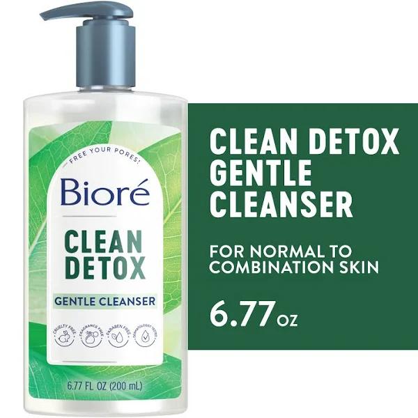 Biore Clean Detox Cleanser 200 ml