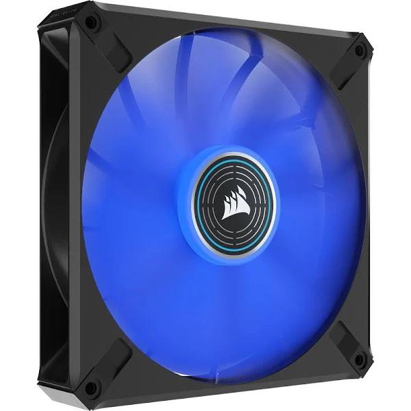 Corsair ML140 LED Elite, 140mm Magnetic Levitation Blue LED Fan With AirGuide, Single Pack