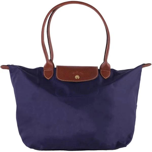 Longchamp Le Pliage Large Shoulder Tote Bag New Navy