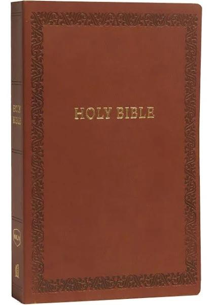 NKJV Holy Bible Soft Touch Edition [Brown]