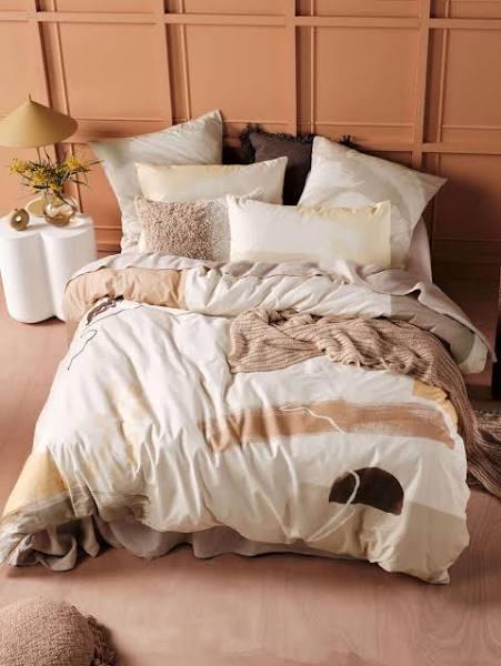 Linen House Sunday Multi Quilt Cover Set - Queen