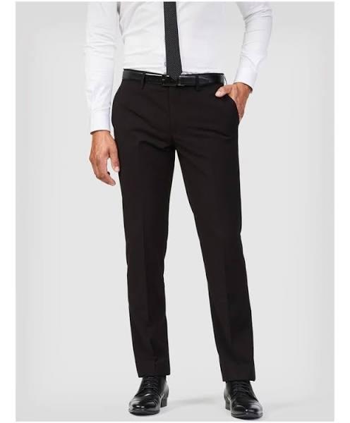 Politix Regular Stretch Tailored Pant in Black 38