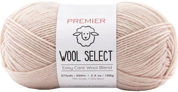 Premier Yarns Wool Select Yarn - Parchment 3.5oz (100g)