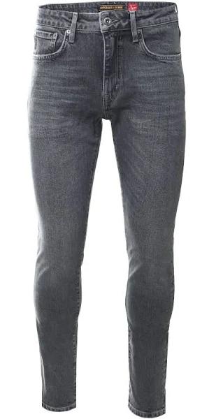 Superdry Vintage Slim Jeans Grey 34 / 32 Man M7010888A-6AE-32-34