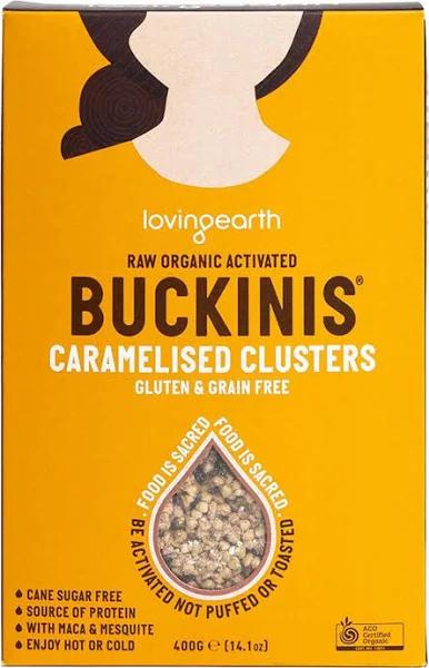 Loving Earth Buckinis - Caramelised Clusters 400g