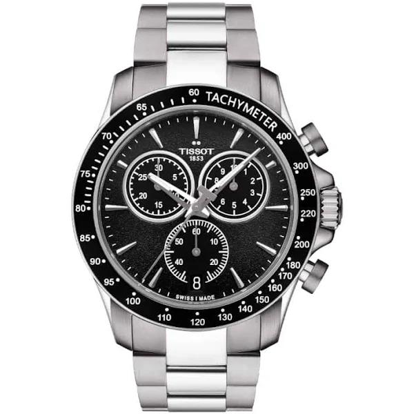 Tissot V8 Quartz Watch Black