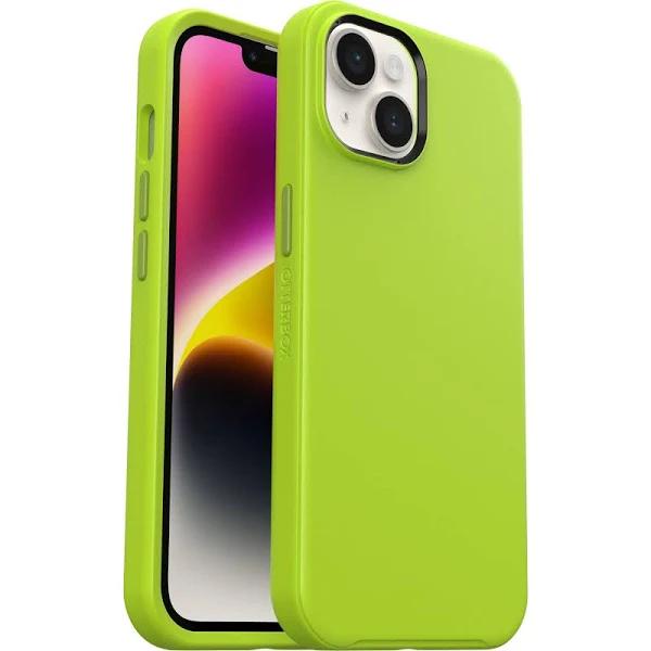 OtterBox Apple iPhone 14 / iPhone 13 Symmetry Series+ Antimicrobial Case For Magsafe - Lime All