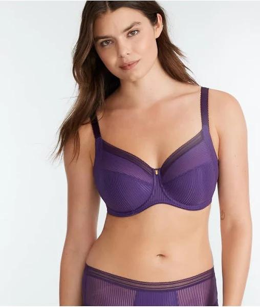 Fantasie Fusion Underwired Full Cup Side Support Bra - Blackberry - 10GG