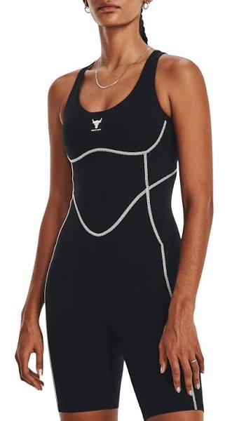 Under Armour Womens Project Rock Bodysuit Black S