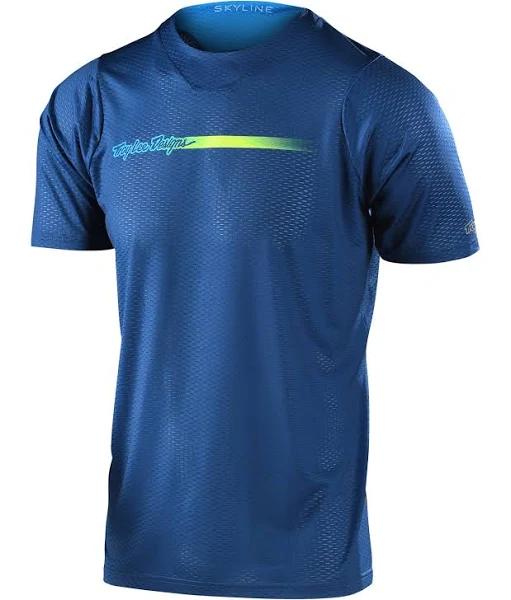 Troy Lee Designs Skyline Air Channel SS Jersey Dark Slate Blue Small