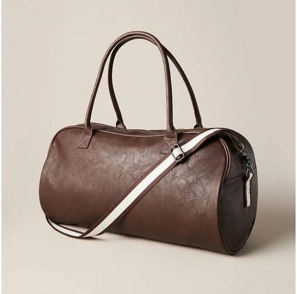 Target Man PU Duffle Bag | Brown