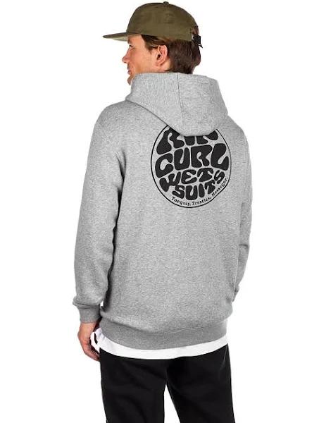 Rip Curl Wetsuit Icon Hoodie Grey Black - M