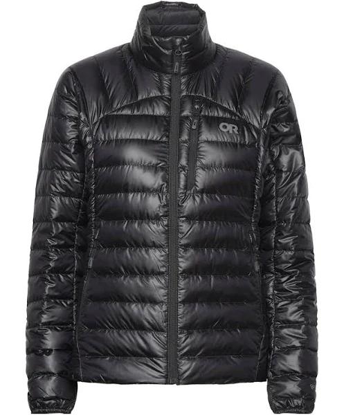 Outdoor Research or Women's Helium Down Jacket - Black XL