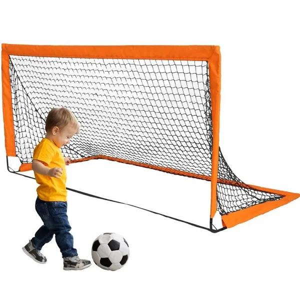 YOPOWER Soccer Goal Net Set Portable Football Goal Post Kids Outdoor Training Practice - Earn Everyday Rewards, AfterPay Available