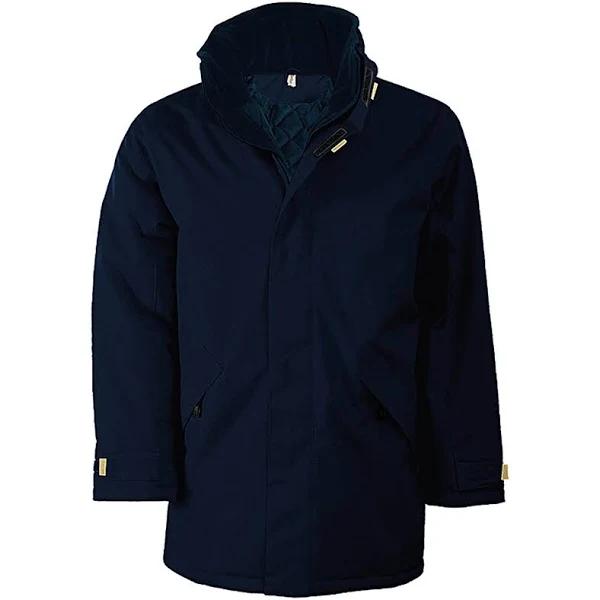 Kariban Mens Parka Performance Jacket Navy/Navy 4XL