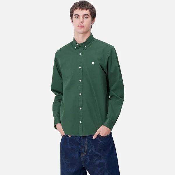 Carhartt WIP Men's Madison Shirt in Sycamore Tree/Wax, Size XS | End Clothing