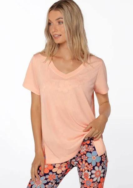 Lorna Jane | Indie Active Recycled Rib Tee | M | Womens