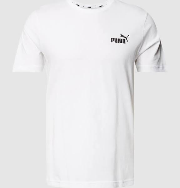 Puma Small Logo T Shirt Mens White L