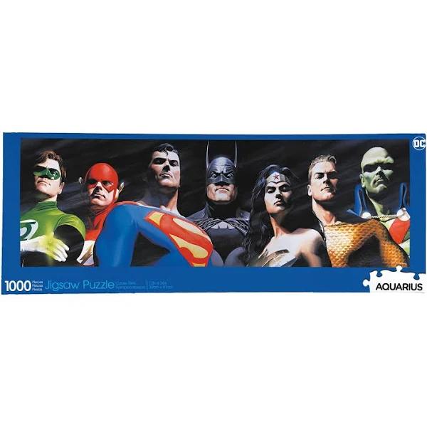 DC Comics Justice League Slim 1000 Pieces Aquarius Puzzle