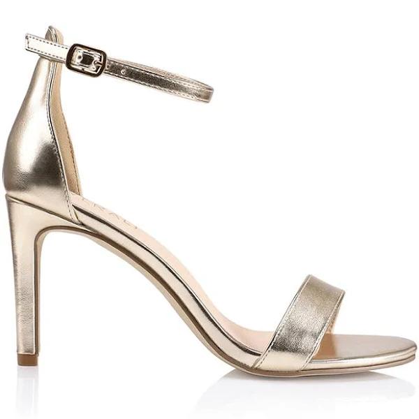 Verali Mattie Strappy Heel Champagne Smooth 41 / Gold