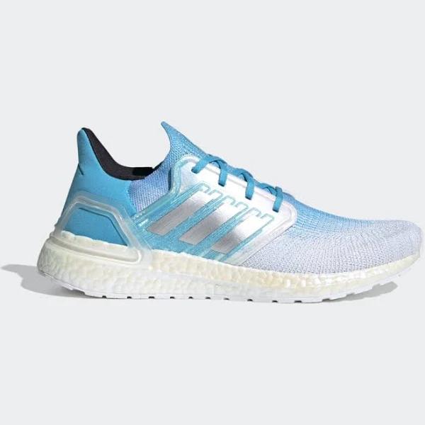 Adidas Ultraboost 20 'Signal Cyan' Sneakers | Blue | Men's Size 10.5