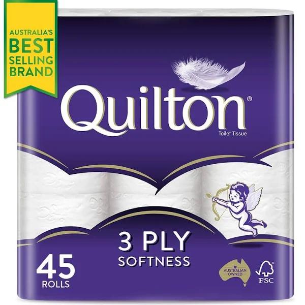 Quilton 3Ply Toilet Paper 48 Pack