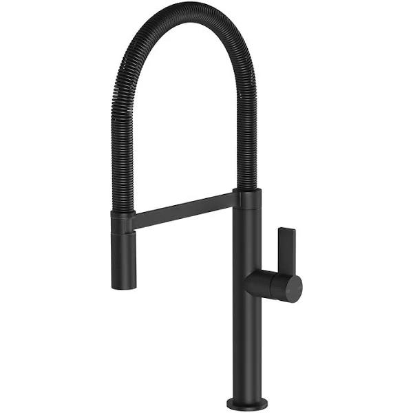 Phoenix Prize Flexible Coil Sink Mixer Matte Black - 10273100MB