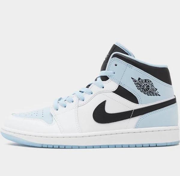 Air Jordan 1 Mid SE 'White Ice Blue' US 12M