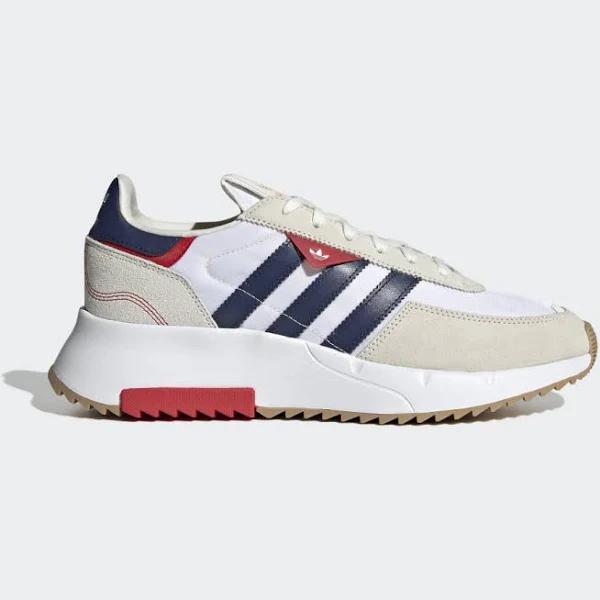 Adidas Originals White & Gray Retropy F2 Sneakers