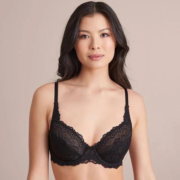 Target Woman Lace Soft Cup Underwire Bra; Style TLBUB090 | Black | 14B | Size 14B